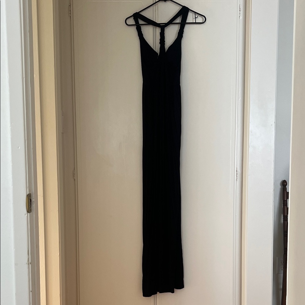 Elegant Black Maxi Dress